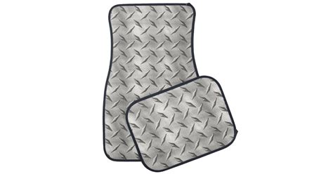 Diamond Plate 1 Floor Mats Zazzle