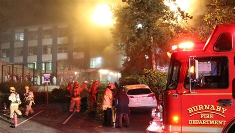 Update Burnaby Hospital Er Reopens To Walk Ins After Fire Richmond News