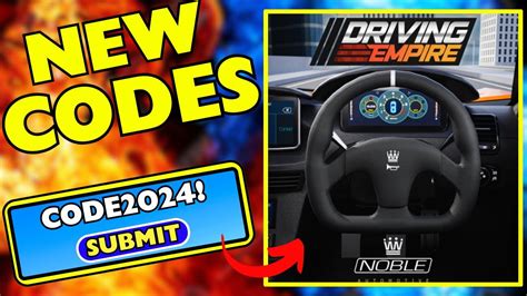 CODES Driving Empire CODES 2024 Roblox Codes For Driving Empire