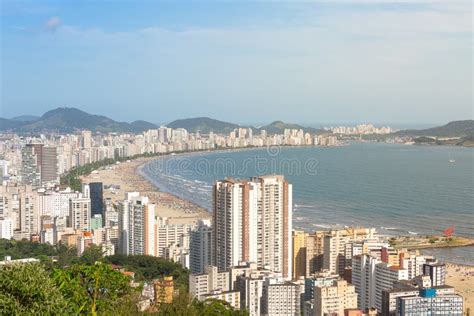 View of Santos Port Canal with Anchored Ships Being Loaded Stock Photo - Image of dock, business ...