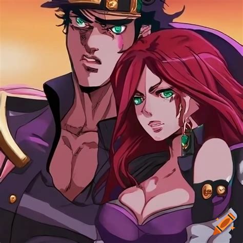 Cosplay of katarina and jotaro