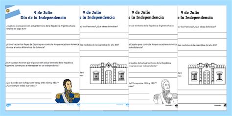 Día de la Independencia Argentina para niños Twinkl