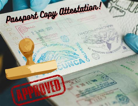 passport copy attestation