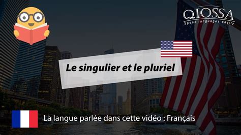 Le Singulier Et Le Pluriel En Anglais Youtube