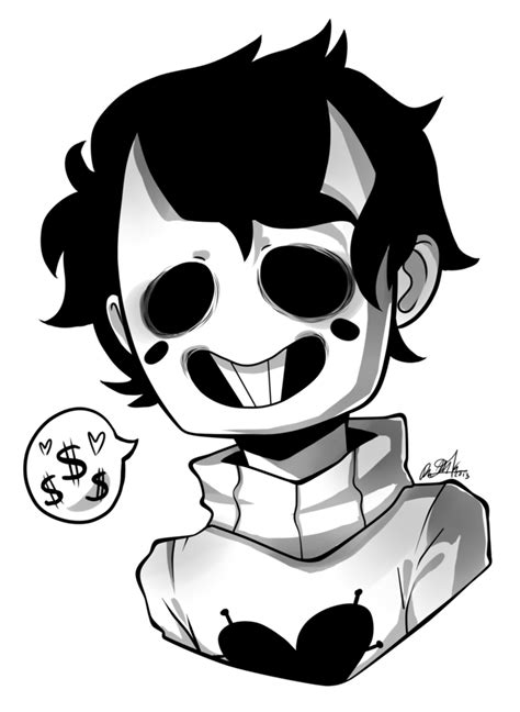 Zacharie Off Mortis Ghost Video Game Fan Art Character Art