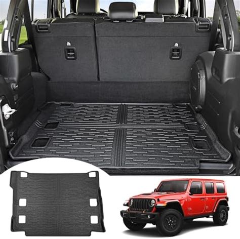 Amazon Joytutus Cargo Mat Fits Wrangler Jl X With Oem