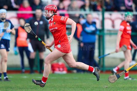 Camogie National League Cork Vs Dublin Editorial Image Image Of