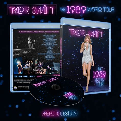 Taylor Swift The 1989 World Tour Blu Ray On Behance