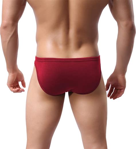 Buy Avidlove Men S Underwear Bikini Briefs Low Rise Thong Underwear Pack Microfiber Brief