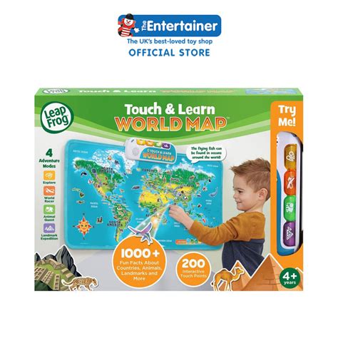 Jual Leapfrog Interactive World Map - Peta Dunia Interaktif | Shopee ...