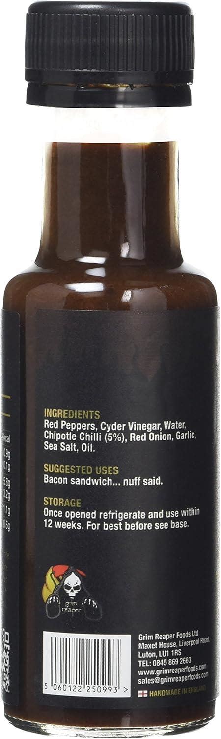 Grim Reaper Jekyll Or Hyde Hot Chilli Sauce Ml Buy Now With Express International Delivery