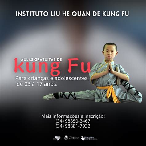 Aulas De Kung Fu Perto De Mim - Inscrições para aulas de Kung Fu | Prefeitura Municipal de Conquista MG