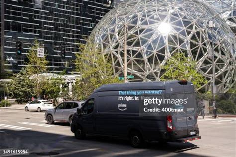 amazon headquarters stock  high res pictures  images