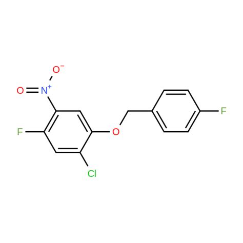 439095 66 6 1 Chloro 5 Fluoro 2 4 Fluorobenzyl Oxy 4 Nitrobenzene