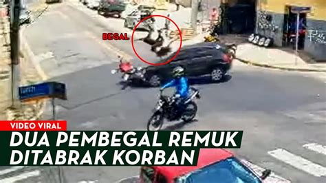 TRAGEDI AWAL TAHUN 2024 Dua Pembegal Ditabrak Sampai Remuk YouTube