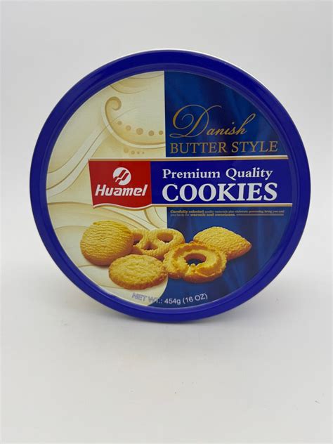 Huamel Печенье Датское Premium Cookies 454гр ж/б купить на OZON по ...
