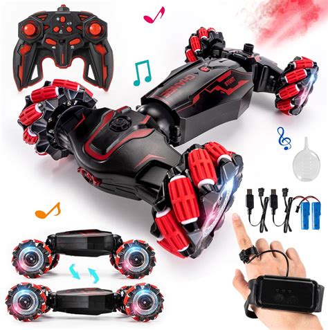Amazon.com: TADOZIC 4WD Remote Control Gesture Sensor Car,Hand