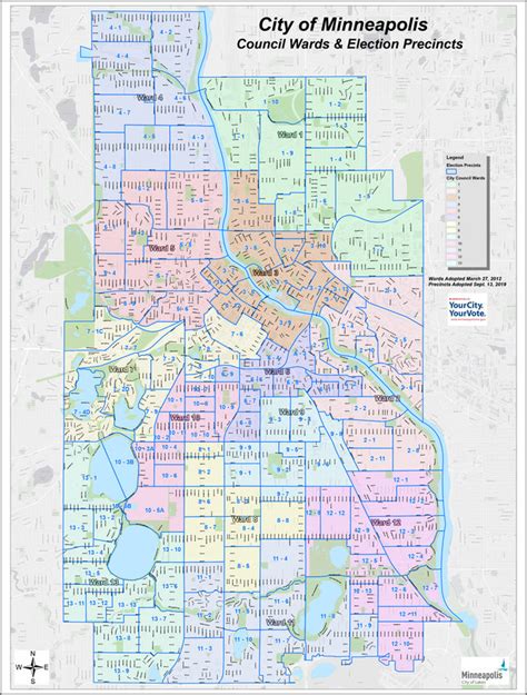 Minneapolis City Council Ward map and precincts | Longfellow Nokomis ...