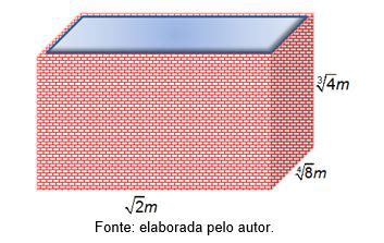 Uma caixa dágua o formato de um paralelepípedo encontra se