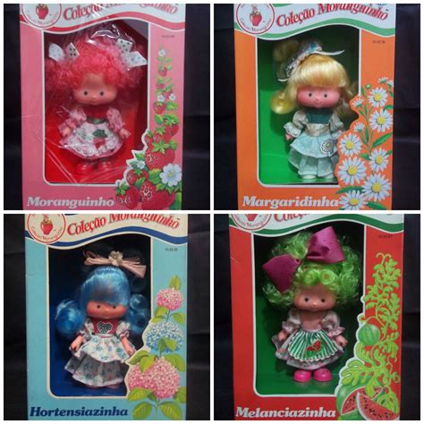 Boneca Colecao Moranguinho - Coleção Moranguinho Anos 80 - Strawberry Shortcake Brazil | Boneca ...