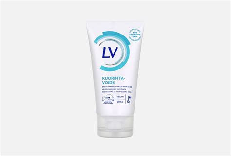 скраб для чувствительной кожи лица LV Face Peeling Cream for sensitive ...