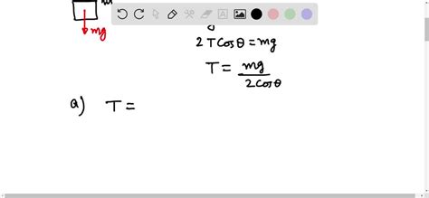 SOLVED:A 12-kg object hangs in equilibrium from a string of total ...