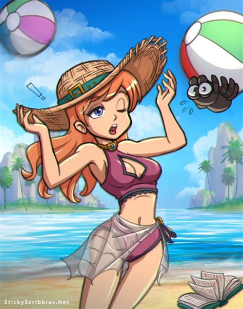 Emma Swimsuit By Stickyscribbles Hentai Foundry