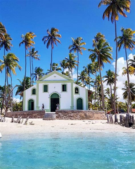 Tamandaré E Carneiros - Igreja São Benedito! Praia dos Carneiros, paraíso pertinho da cidade de ...