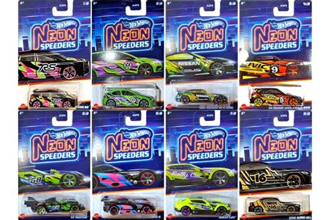 Neon Speeders Hlh A A Hot Wheels