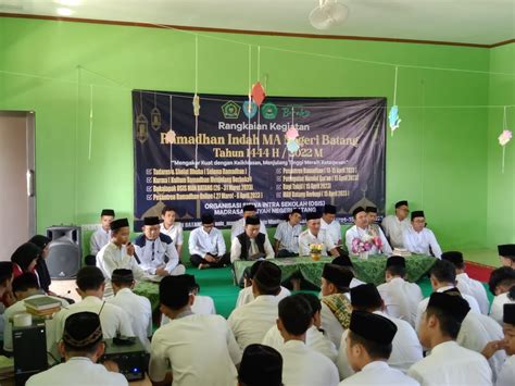 Tingkatkan Iman Dan Taqwa Man Batang Gelar Pesantren Ramadhan Infobatang