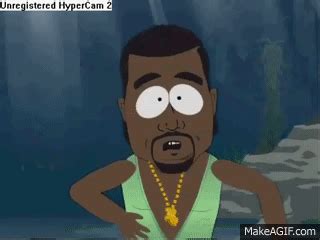 Kanye West Gay Fish South Park On Make A