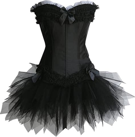 R Dessous Exclusive Corsage Und Tutu Rock Aus T Ll Groesse Xl