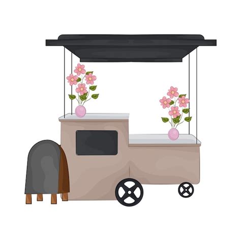 Premium Vector Market Stall