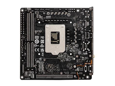 MSI MPG B560I GAMING EDGE WIFI LGA 1200 Mini ITX Intel Motherboard ...