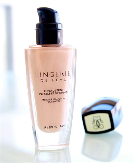 Guerlain Lingerie De Peau Foundation Shameless Fripperies