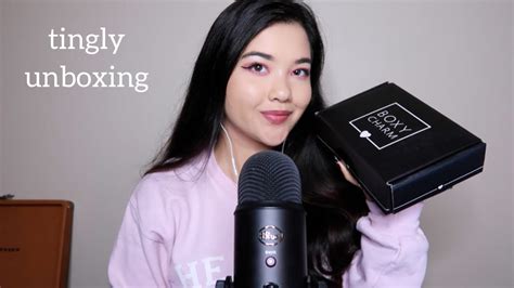 ASMR January Boxycharm Unboxing Tapping Scratching Whispered YouTube