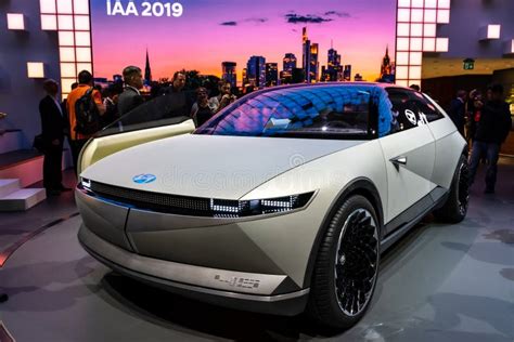 Hyundai 45 Ev Concept Car At The Frankfurt Iaa Motor Show Germany September 10 2019