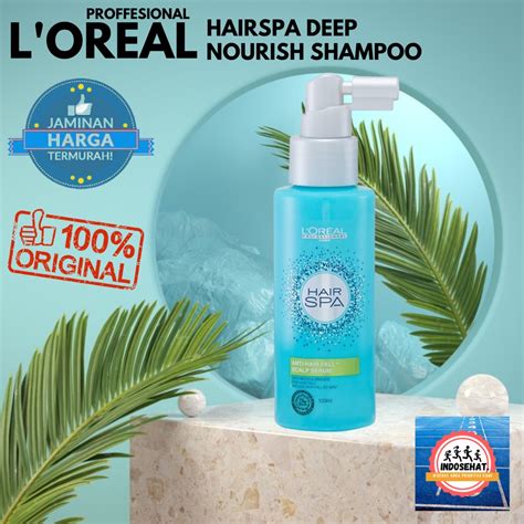 Jual Loreal Hair Spa Anti Hair Fall Scalp Serum Serum Nutrisi