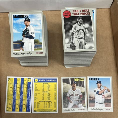 Clubhouse Collection Relics Card Set For 2022 Topps Heritage Baseball