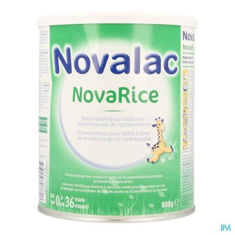 NOVALAC NOVARICE PDR 800G Pharmacie En Ligne En Belgique Pharmazone