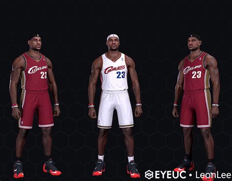 Nba K Lebron James Cavs Version Cyberface And Body Model With