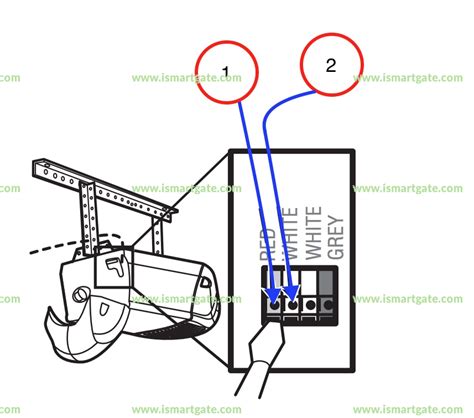 Chamberlain Garage Door Opener Electrical Schematic - Wiring Diagram
