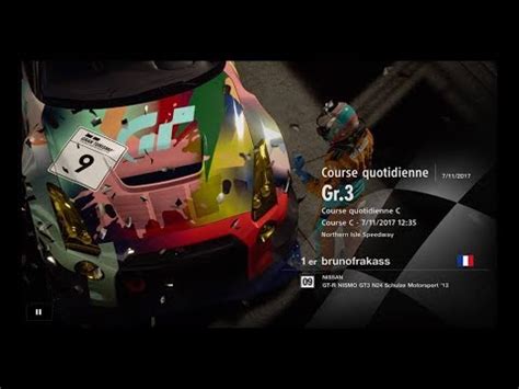 Gran Turismo Sport Course C Northern Isle Speedway Gt R Nismo Gt