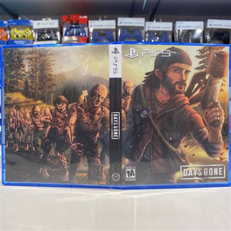 Игра "Days Gone / Жизнь после" PS5 - Кастомная обложка для диска ...