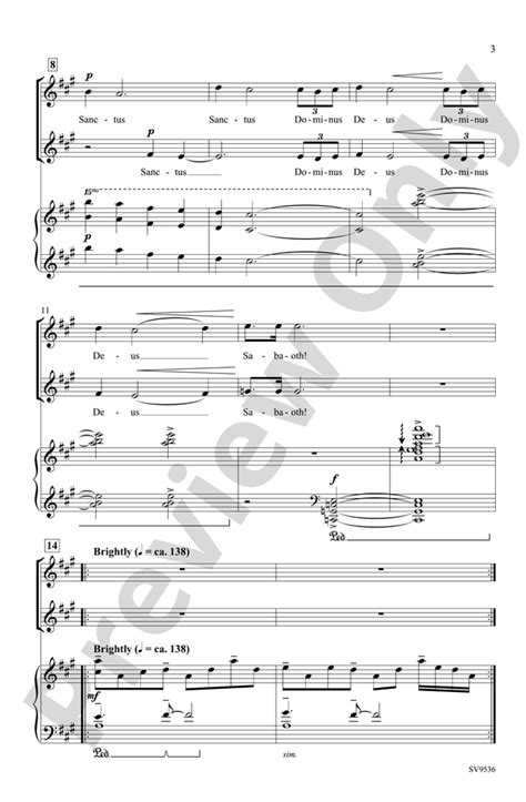 Festival Sanctus 2 Part Choral Octavo John Leavitt Digital Sheet Music Download