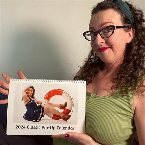 Pin Up Nude Calendar Etsy