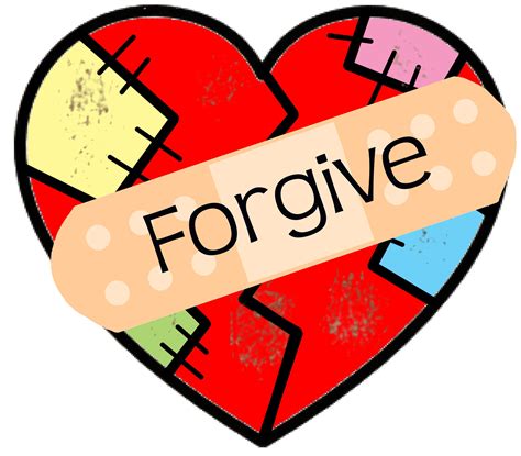 Please Forgive Me Lettring Illustration With Two Hearts Holding #3320455