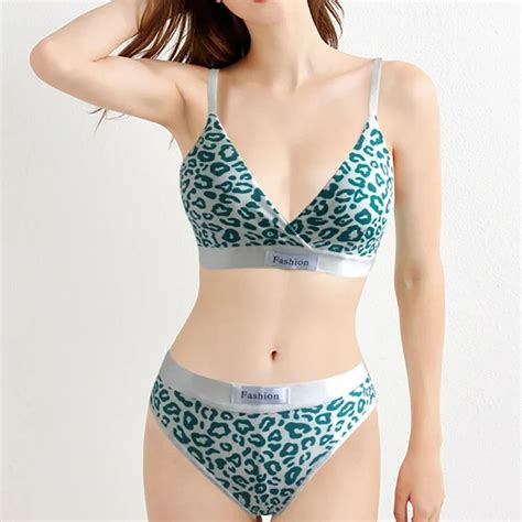 Low Waist Leopard Print Lingerie Free Shipping