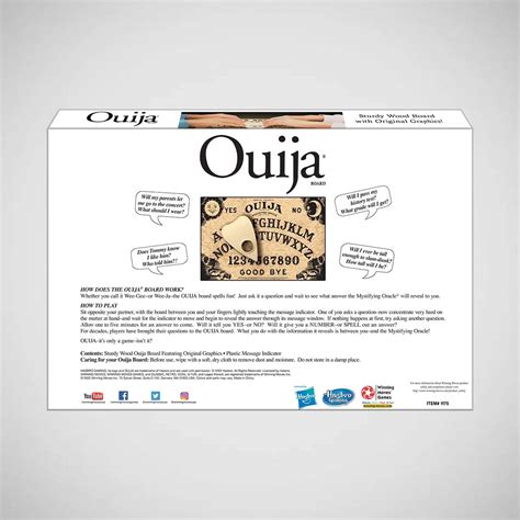 Hasbro Gaming Ouija Board & Usaopoly Ouija: Wednesday: Ouija Board Is ...