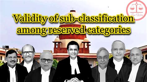 Supreme Court Of India LIVE II CJI Led Constitution Bench II Sub